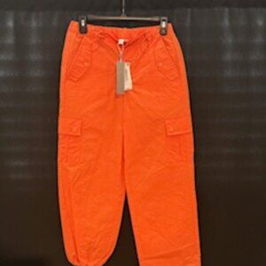 Girls Tractr Orange Jogger Pants Size 16